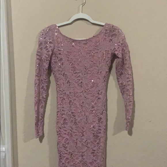 Pink Backless Dress - Picture 2 of 4